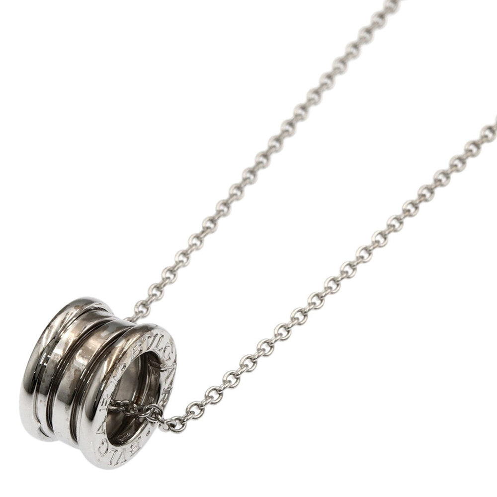 BVLGARI B-zero1 Necklace, 18K White Gold, Women's